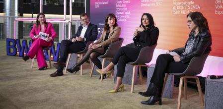 Imagen de una de las mesas redondas de la anterior edición de Bwaw&nbsp;