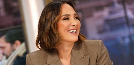 Tamara Falcó con el nuevo traje de Zara en 'El Hormiguero'