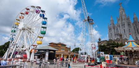 04072020 El Parc d’Atraccions Tibidabo torna a obrir després del seu tancament per la crisi sanitària per la Covid-19