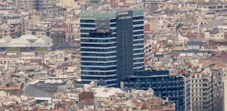 Vista de la Torre Godó desde Vallvidrera.