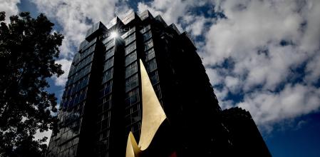 Edificio de La Caixa en Barcelona