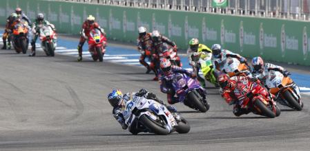 La primera carrera del Campeonato del Mundo de Motociclismo de 2025 en Tailandia&nbsp;