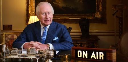 El rey Carlos III en 'The King’s Music Room', disponible en Apple Music.&nbsp;