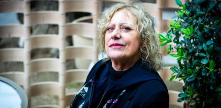 Marina Rossell, fotografiada aquest dilluns a l'Hotel H10 Casa Mimosa