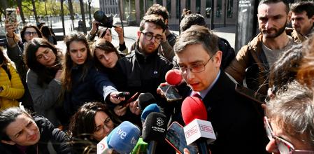 Declaraciones a la salida del juzgado del abogado que representa a la Fundación Abogados Cristianos 