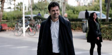 Josep Enric García Alemany en una imagen de archivo del 2019 cuando tuvo que declarar ante el juez por una estafa que sufrió la Empresa Municipal de Transportes (EMT) de Valencia