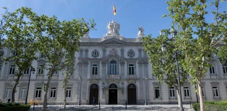 El edificio del Tribunal Supremo.