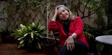 Passola, en el jardín de su productora, Massa d’Or