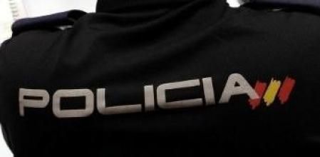 Un agente de la Policía Nacional revisa un ordenador (Archivo)