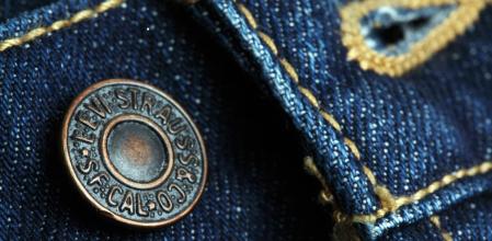 Un botón de Levi's