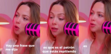 Elizabeth Clapés en su podcast