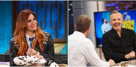 Leire y Miguel Bosé, invitados de este jueves en 'La Revuelta' y 'el Hormiguero', respectivamente