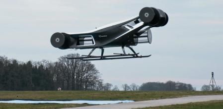 El BlackBird usa rotores cicloidales en lugar de hélices y ya ha volado por primera vez en exteriores