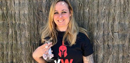 Alba Nieto, vocal de relaciones institucionales de Vetwarriors