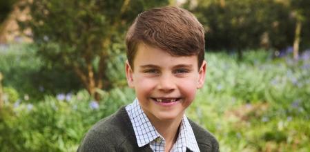 El príncipe Luis en una imagen por su séptimo cumpleaños.