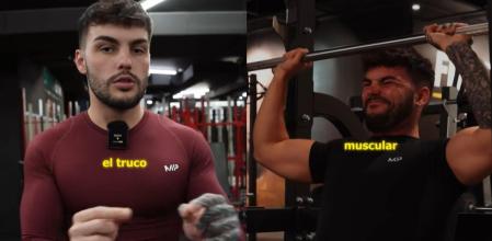 El entrenador personal Borja Yus en su vídeo de TikTok