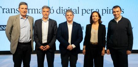 Andreu Bru, David Cucurull, Santiago Ribera, Inés Masriera y Pere Barnola&nbsp;