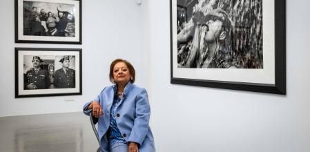 24 - 04 - 2025 / Barcelona / Entrevista Cristina García Rodero, que expone en la nueva galería SELTZ / Foto: Llibert Teixidó