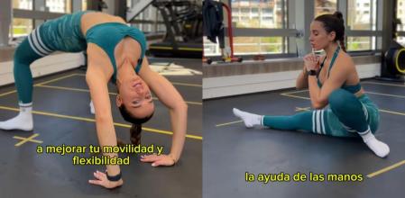 La entrenadora personal Mireia Figueras