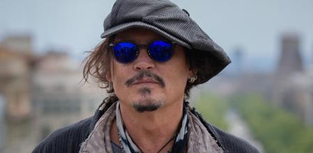 El actor Johnny Depp en ell BCN Film Fest, en abril del 2021, en Barcelona
