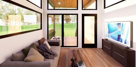 El precio de la minicasa Skyview 400 comienza a partir de 133.200 euros para la configuración estándar.