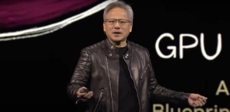 Jensen Huang, CEO de Nvidia, durante su intervención en la GTC 2025