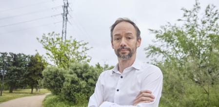 El profesor e investigador Eloy Sanz, fotografiado la semana pasada en Madrid