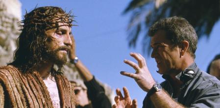 Mel Gibson, durante el rodaje de 'La pasión de Cristo'
