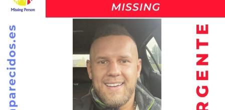 Cartel de búsqueda de Patryk Kosciowski difundido por la asociación SOS Desaparecidos