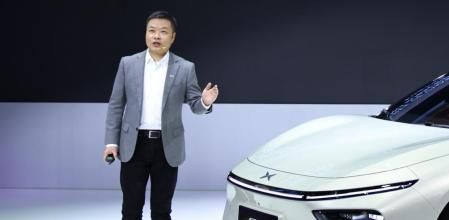 He Xiaopeng, el CEO de XPeng, durante su participación en el Paris Motor Show de 2024.