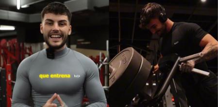 El entrenador personal Borja Yus en su vídeo de TikTok