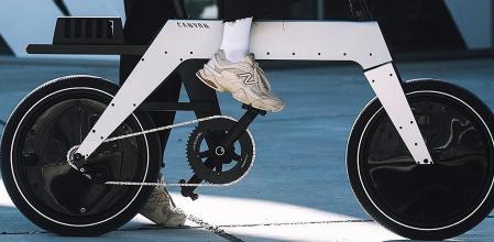 La angulosa y futurista Mpact no se parece en nada a cualquiera de las anteriores bicicletas de Canyon.