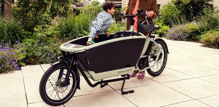 La comodidad y la seguridad son los ejes centrales de la bici eléctrica Cargo One.