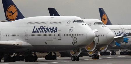 Aviones de Lufthansa en el aeropuerto de Frankfurt, en una foto de archivo