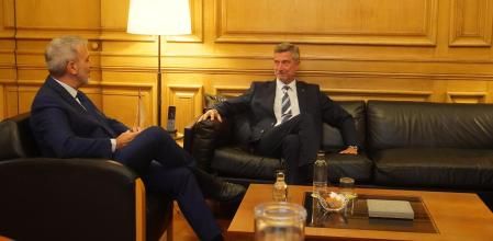 Reunión entre Jaume Collboni y Jordi Martí celebrada hace un año&nbsp;