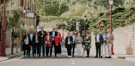 Los representantes de las bodegas de Rioja y Borgoña que han participado en el nternational Encounters del Barrio de la Estación&nbsp;