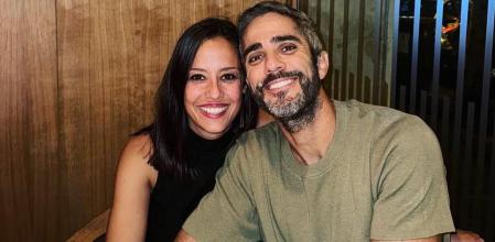 Roberto Leal y su mujer Sara Rubio en una imagen de redes sociales.