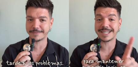 El veterinario Adrián Conde