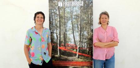 La directora artística de FiraTàrrega, Anna Giribet, y la directora ejecutiva,Natàlia Lloreta