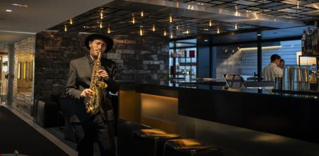 Jazz en el Club Banker's Bar del Hotel Mandarin Oriental