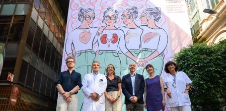 Imagen de la campaña “Conexiones (In)visibles”, en Barcelona