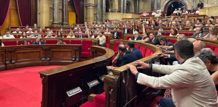 Votación en el Parlament