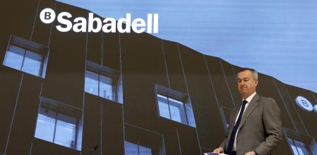 El consejero delegado del Banco Sabadell, César González-Bueno en una foto de archivo en la sede operativa del grupo en Sant Cugat