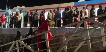 Inmigrantes llegados a Canarias