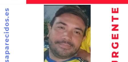 Cartel de búsqueda de César Augusto Mora Jiménez difundido por la asociación SOS Desaparecidos