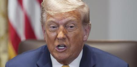 El presidente estadounidense, Donald Trump