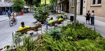 El eje verde de Consell de Cent&nbsp;