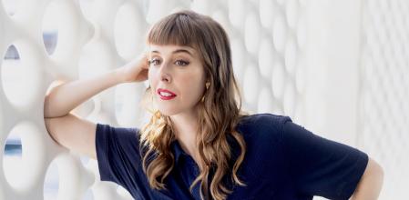 FOTO ALEX GARCIA ENTREVISTA CON LA ACTRIZ PAULA MALIA 2025/07/02