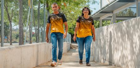 Francisco Martín y Montserrat Peiris, los máximos responsables de la firma