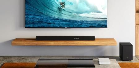 Fantástica barra de sonido, que mejorará mucho la experiencia audiovisual
